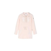 몽클레어 Moncler Girls Pastel Pink Plush Chenille Long-Sleeve Dress H29518I00002-899QZ-529