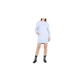 스텔라 맥카트니 Stella Mccartney Ladies Pale Blue 3D Logo Sweatshirt Dress 604203 SPW32-4858