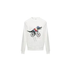라코스테 Lacoste X Netflix Cotton Fleece Crocodile Print Sweatshirt SH8202-MO-70V