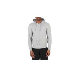 Champion Oxford Grey Logo Zip Hooded Sweatshirt C3-W104-070