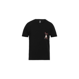 모스키노 Moschino Underwear MEN'S Black Cotton T-Shirt A1911-8108-555