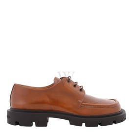 메종마르지엘라 Maison Margiela MEN'S Caramel Cafe Plain Leather Derby Shoes S57WQ0163P3827T2335