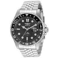 Invicta MEN'S Pro Diver Stainless Steel Black Dial Watch 35129