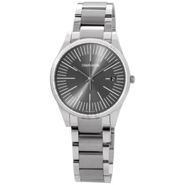 Calvin Klein MEN'S Time Stainless Steel Grey Dial Watch K4N21143