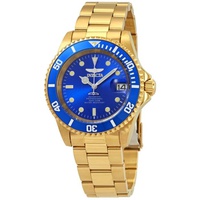 Invicta MEN'S Pro Diver Stainless Steel Blue Dial 24763