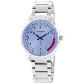 Calvin Klein MEN'S Completion Stainless Steel Silver Dial Watch KAM2114Y