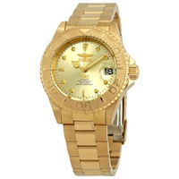 Invicta MEN'S Pro Diver Stainless Steel Gold-tone Dial 9010OB