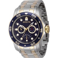 Invicta MEN'S Pro Diver Stainless Steel Blue Dial Watch 47001