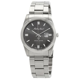 Mathey-Tissot MEN'S Mathy Chess Stainless Steel Grey Dial Watch H452AS