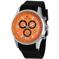 Calibre MEN'S Mauler Chronograph Silicone Orange Dial Watch SC-4M1-04-079