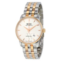 Mido MEN'S Baroncelli II Stainless Steel Silver Dial M86009111
