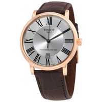 Tissot MEN'S Carson Leather Silver Dial Watch T122.407.36.033.00