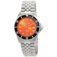 Revue Thommen MEN'S Diver Stainless Steel Orange Dial Watch 17571.2239