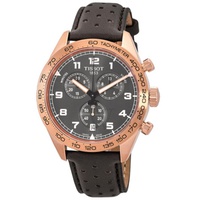 Tissot MEN'S PRS 516 Chronograph Leather Grey Dial Watch T131.617.36.082.00