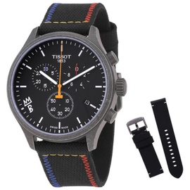 Tissot MEN'S Chrono XL Chronograph Fabric Black Dial Watch T116.617.37.051.02