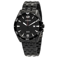 Citizen MEN'S Stainless Steel Black Dial Watch BI5055-51E