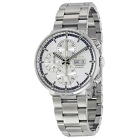 Mido MEN'S Commander II Chronograph Stainless Steel Silver Dial M0144141103100