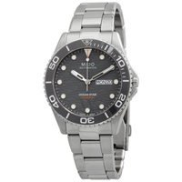 Mido MEN'S Ocean Star Stainless Steel Grey Dial Watch M0424301108100