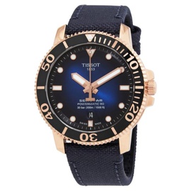 Tissot MEN'S Seastar Textile Blue Dial Watch T120.407.37.041.00