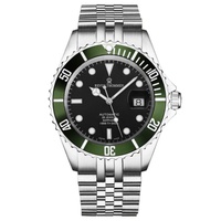 Revue Thommen MEN'S Diver Stainless Steel Black Dial Watch 17571.2234