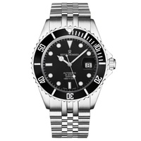 Revue Thommen MEN'S Diver Stainless Steel Black Dial Watch 17571.2237
