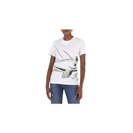 몽클레어 Moncler Ladies Dolphin Embroidered T-Shirt F10938C74910-V8127-033