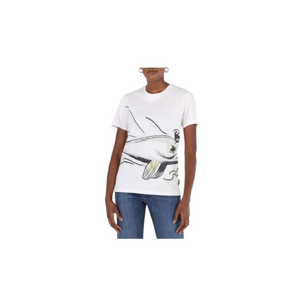 몽클레어 몽클레어 Moncler Ladies Dolphin Embroidered T-Shirt F10938C74910-V8127-033