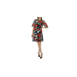 버버리 Burberry Ladies Floral Applique Silk-wrapped Foam Dress 4548135