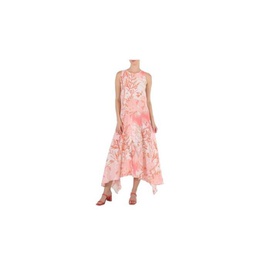 스텔라 맥카트니 Stella Mccartney Ladies Coral Print Dress in Pink , Brand Size 42 (US Size 8) 603153 SRA59 9515