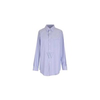 메종마르지엘라 Maison Margiela Light Blue Oversized Crisp Cotton Shirt SI0DL0001S54942485F