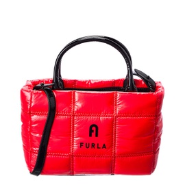 Furla Opportunity Mini Leather-Trim Tote 960131101