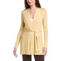 Lafayette 148 New York Belted Silk Cardigan