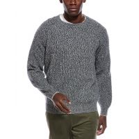 Brunello Cucinelli Wool, Cashmere, & Silk-Blend Crewneck Sweater