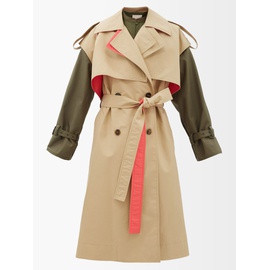 Roksanda Azuma colour-blocked cotton trench coat 1457143