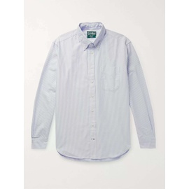 GITMAN VINTAGE Button-Down Collar Striped Cotton Oxford Shirt 10516758728154022