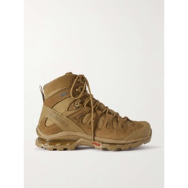 살로몬 S알로 ALOMON Quest 4D Leather-Trimmed GORE-TEX and Mesh Hiking Boots 13452677151397416