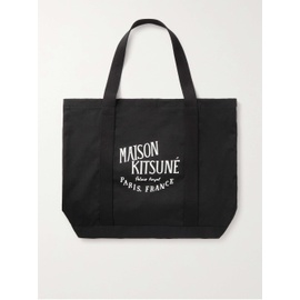 MAISON KITSUNEE Logo-Print Cotton-Canvas Tote Bag 13452677152583144