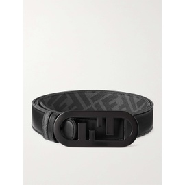 펜디 FENDI Black 3cm Leather Belt 1160227284