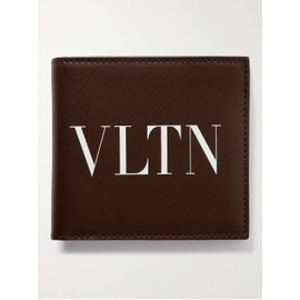 발렌티노 Valentino Garavani Logo-Print Leather Billfold Wallet 1647597279293559