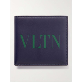 발렌티노 Valentino Garavani Logo-Print Leather Billfold Wallet 1647597279293568