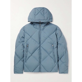 HERNO 에르노 Sky blue Quilted Shell Hooded Down Jacket 1160230611