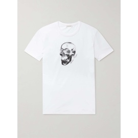 알렉산더맥퀸 ALEXANDER MCQUEEN Printed Cotton-Jersey T-Shirt 1647597283049691