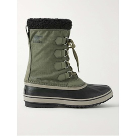 SOREL 1964 Pac Faux Shearling-Trimmed Nylon-Ripstop and Rubber Snow Boots 1647597290432965