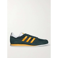 ADIDAS CONSORTIUM + 노아 Noah Vintage Runner Leather-Trimmed Mesh and Suede Sneakers 27086482322965350