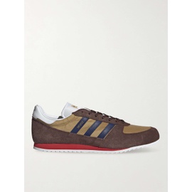ADIDAS CONSORTIUM + 노아 Noah Vintage Runner Leather-Trimmed Mesh and Suede Sneakers 27086482322976407
