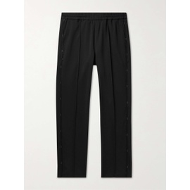 MCQ Tapered Logo-Appliqued Pintucked Stretch-Jersey Sweatpants 27086482324158727