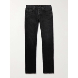 톰포드 TOM FORD Black Slim-Fit Selvedge Jeans 1160215551