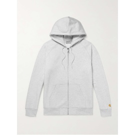 CARHARTT WIP Chase Logo-Embroidered Cotton-Blend Jersey Zip-Up Hoodie 29419655931995661