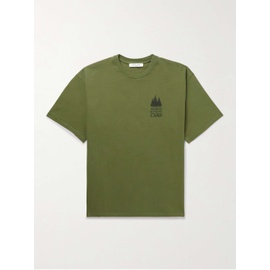 MAISON KITSUNEE Logo-Print Cotton-Jersey T-Shirt 31840166392118631