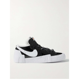 NIKE + 사카이 Sacai Blazer Low Suede-Trimmed Leather Sneakers 38063312418627578